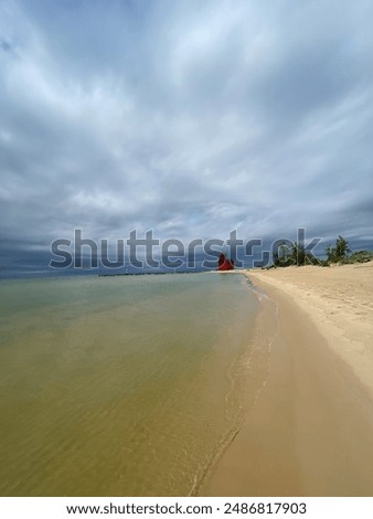 Similar – Foto Bild Ostseestrand in Polen