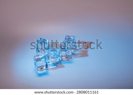 Summertime is time for icecubes and cooling down on hot days.