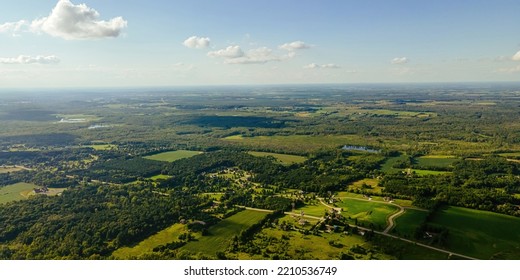 A Summertime View Over Rural Wisconsin