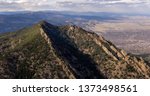 From the summit of Bear Peak, a view of Boulder, Colorado and the surrounding hills.