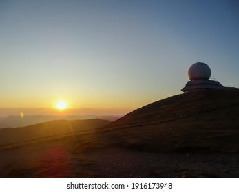 The Summit Of The Grand Ballon At Sunset In Summer