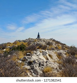 Summit Of Guadalupe Peak In Texas