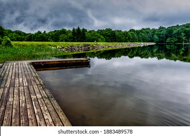 Summit Lake, Monongahela National Forest, Greenbrier County, West Virginia, USA