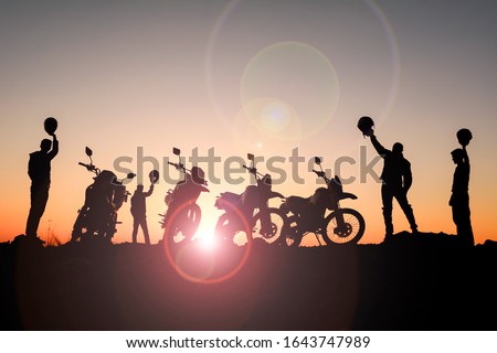 Summit successes of the young motorcyclist group organizing social events