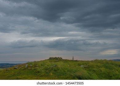 Summit Of Traprain Law, East Lothian, Scotland.