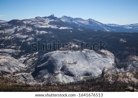 Similar – Image, Stock Photo Summit in the fog