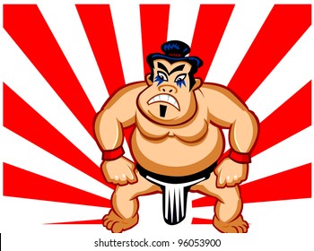 Sumo Wrestler Cartoon Images, Stock Photos & Vectors | Shutterstock