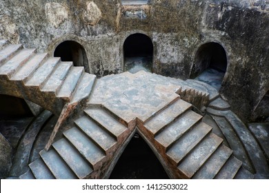 Sumur Gemuling Taman Sari Water Castle. The Underground Mosque In Yogyakarta, Indonesia. The Royal Garden Of Sultanate Of Yogyakarta