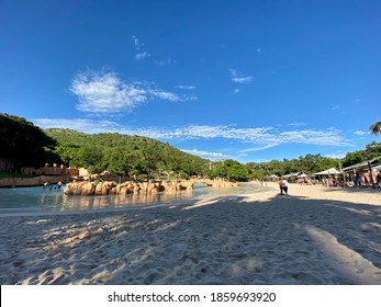 SUN CITY, SOUTH AFRICA - November 22, 2020: The Valley Of The Waves Water Park At Sun City Resort In The North West Province Of South Africa. 