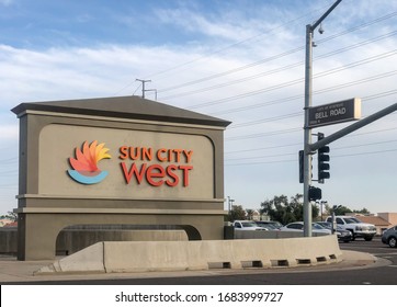 Sun City West,Phoenix,az /USA  11.16.19:   A 16,900-home Community 2.5 Miles West Of The Original Sun City Arizona. Del Webb Constructed The Community Between 1978 And 1997.