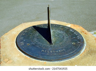 Sun Clock Dial In Melbourne Australia