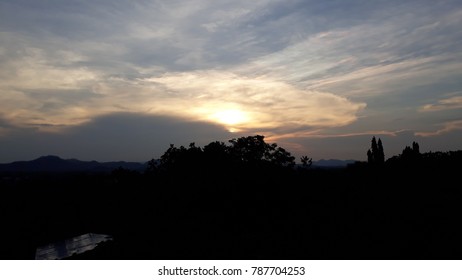 Sun in Cloud