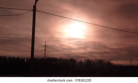 Sun in the clouds