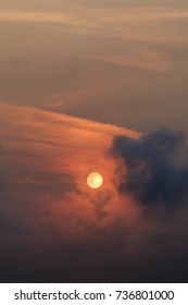 The Sun And Clouds After Hurricane Ophelia