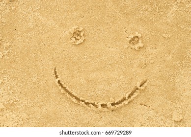 Sun Drawing In Sand Background