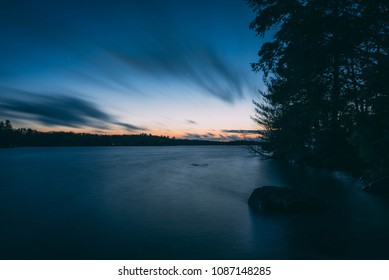 Sun at dusk