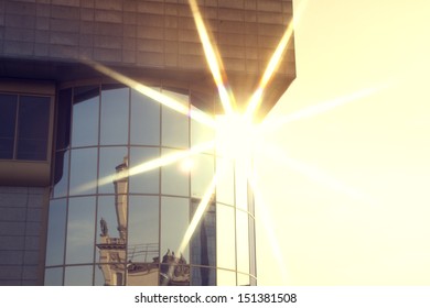 Sun Glare In The Window