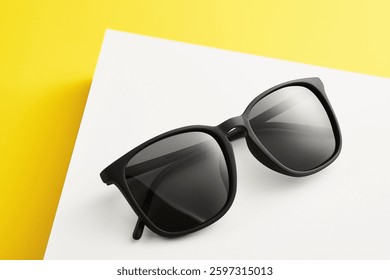 Sun glasses sale, catalog page template. Sunnies, shades, sunwear.