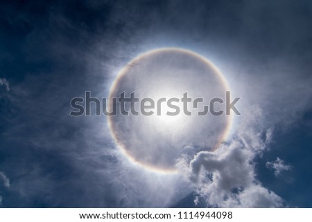 The Sun halo