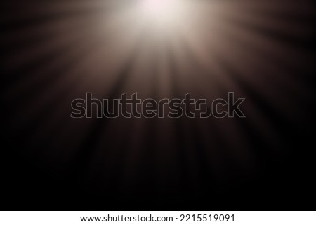 Sun Light Overlay. Sun rays overlay. Sun rays light isolated on black background for overlay design. transparent sunlight special lens flash light effect. front sun lens flash. light of radiance. Stockfoto © 