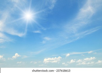 Ciel Avec Soleil Photos Et Images De Stock Shutterstock