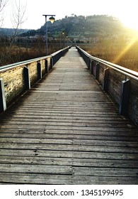 The Sun on the bridge