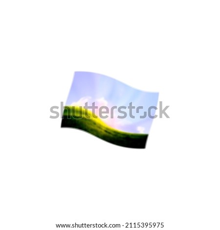 with sun raise with textured background with sky with bluecolour