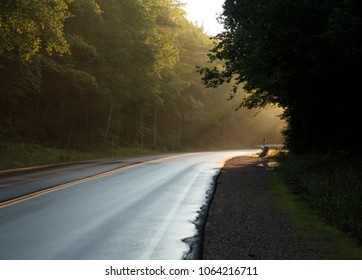 Sun Rays After The Rain. 