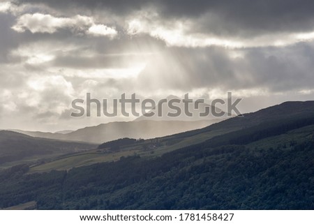 Sun Rays through the Clouds