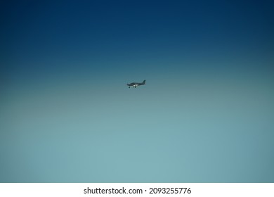The sun was reflecting from BELOW the plane.