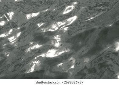 Sun reflection in a water