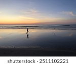 Sun rise at Ogunquit Beach, Maine