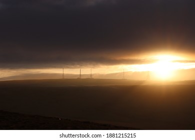 Sun Rise Over Rivington Pike