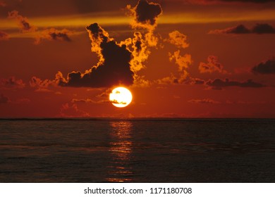 Sun Rise In San Pedro, Belize