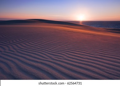 The Sun Rises In The Desert