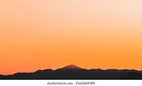 the sun rises in glory