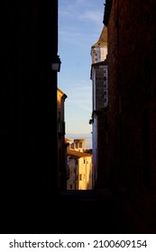 Sun Rising Over Ancient Spanish City