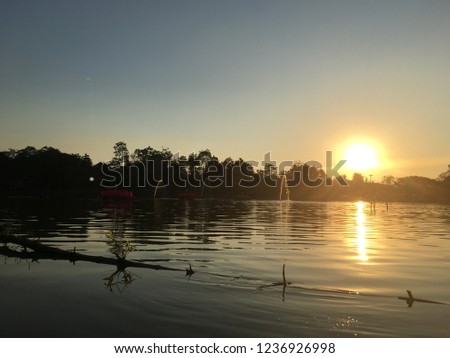 Sun rive Reflection lightr 