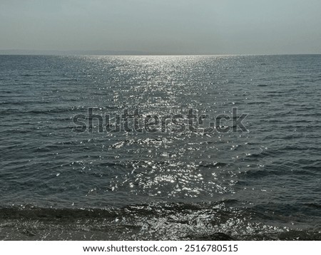 Similar – Grey morning Beach