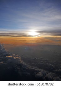 The sun and sea of clouds, Thailand