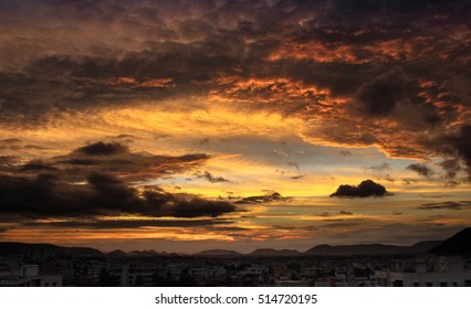 sun set