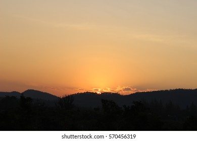 Sun set 