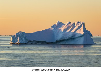 Sun Set In Gerlache Strait