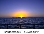 Sun Set at LuLu Island Abu dhabi Corniche