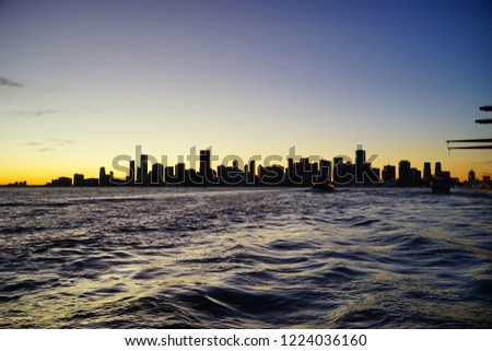 Similar – Foto Bild Skyline at dusk