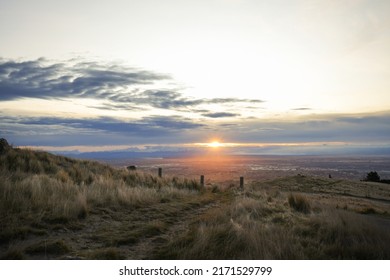 Sun Set Over Christchurch City