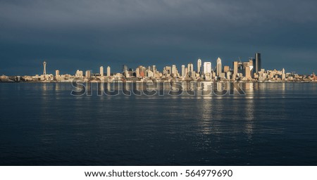 Similar – Image, Stock Photo Reflection in the water in Nösund on the island of Orust in Sweden