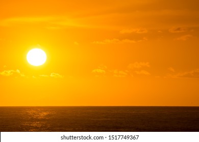 Sun Setting on the Ocean