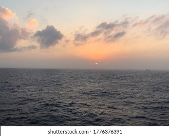 Sun Setting over the ocean