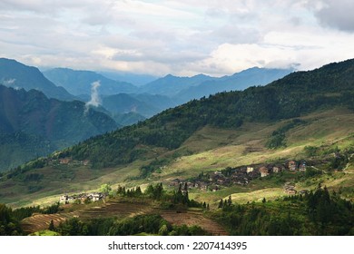 A Sun Shines On The Meadows Of The Mainland, China